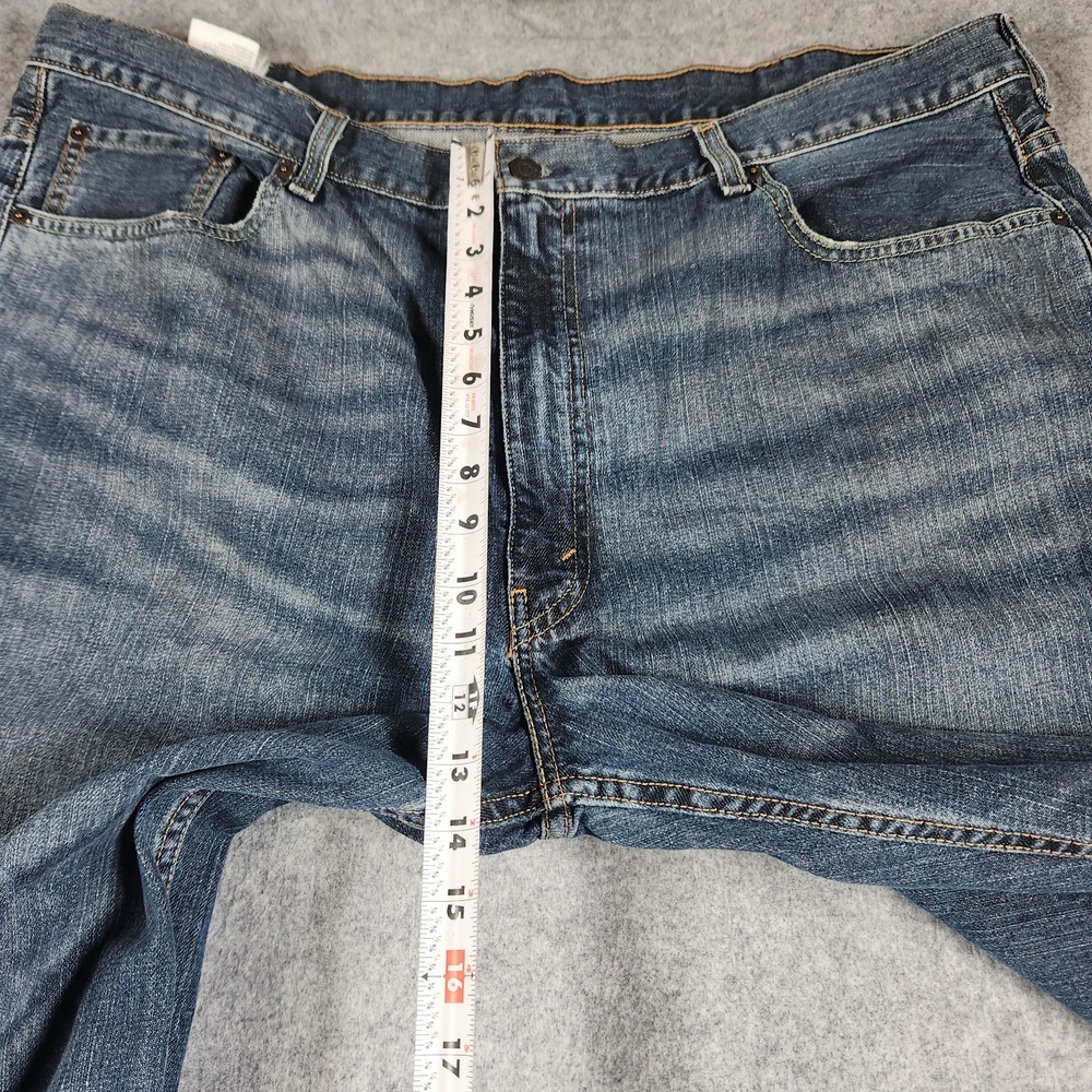 Levi's 550 Jeans Mens 44x38 Blue Denim Classic Relaxed Fit - Picture 4 of 14